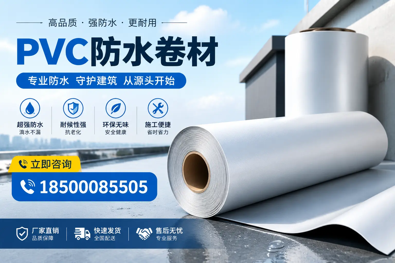 如何评估PVC防水卷材的性价比?廊坊消费者必看